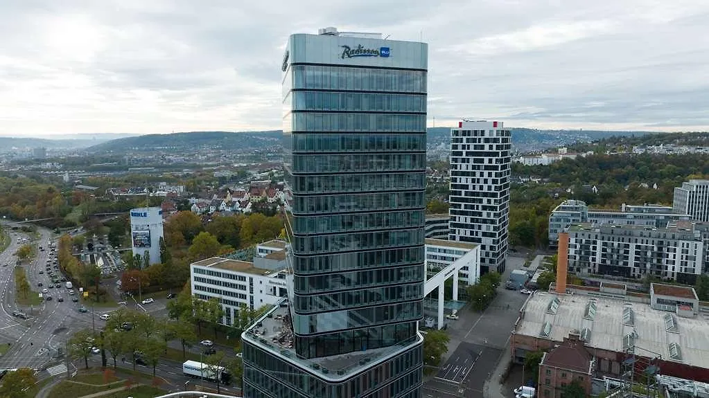 Radisson Blu Hotel At Porsche Design Tower Штутгарт